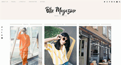 Desktop Screenshot of blixmagazine.com
